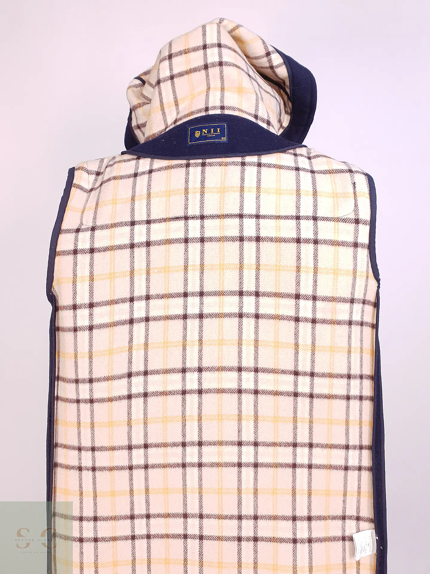 Montgomery Japonés Azul 80% Lana Talla XS 16