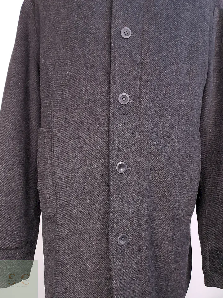 Abrigo Plomo TCM Mezcla Lana Talla XL 5