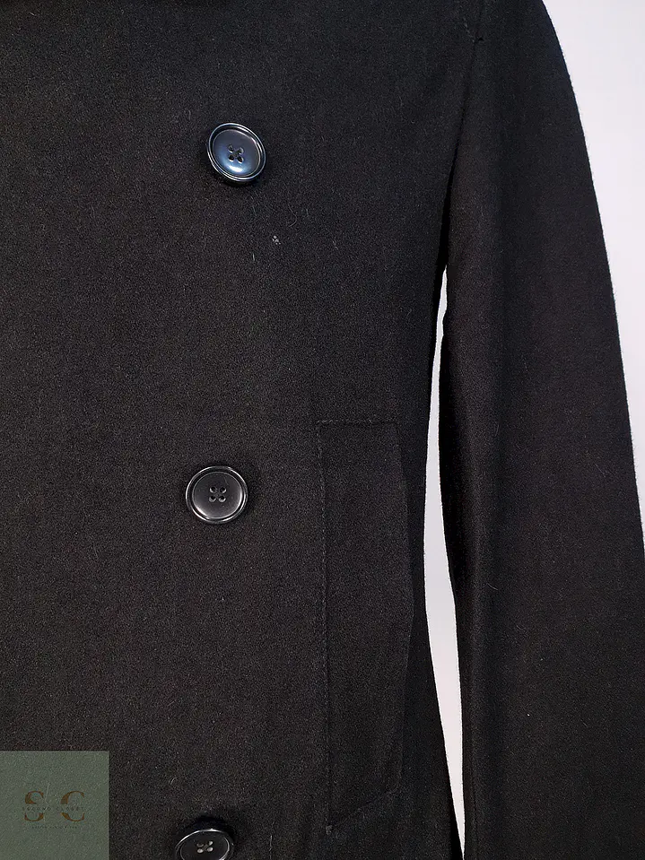 Marinero Negro Merona 60% Lana Talla S 6