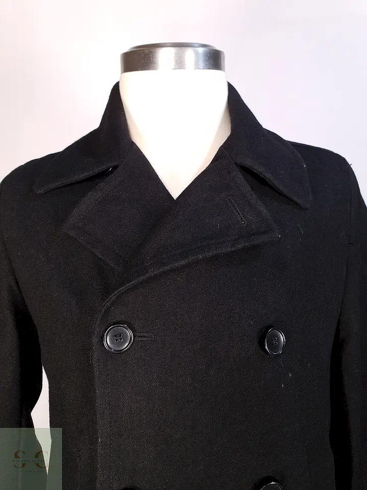 Marinero Negro Merona 60% Lana Talla S 8