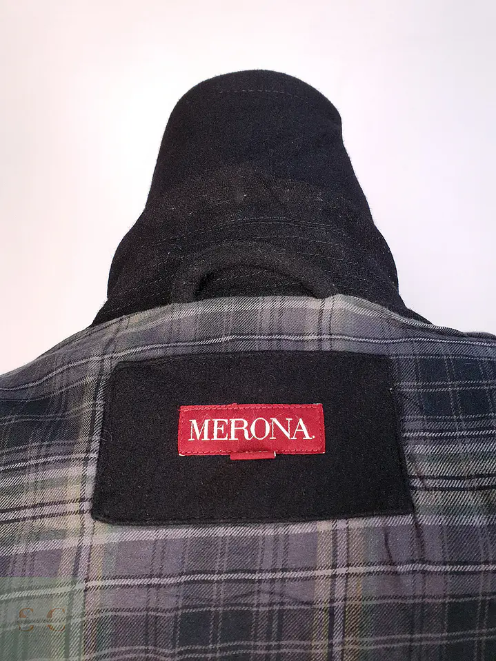 Marinero Negro Merona 60% Lana Talla S 17