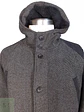Abrigo con Gorro Plomo MG Black 50% Lana Talla L - Miniatura 6