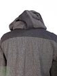 Abrigo con Gorro Plomo MG Black 50% Lana Talla L - Miniatura 12