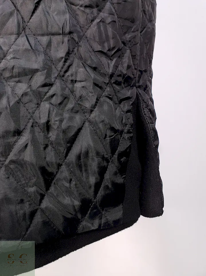 Abrigo Negro Lana Ralph Lauren Talla XL 16