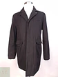 Abrigo Negro Kenneth Cole 55% Lana Talla L - Miniatura 1