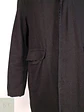 Abrigo Negro Kenneth Cole 55% Lana Talla L - Miniatura 3