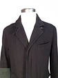 Abrigo Negro Kenneth Cole 55% Lana Talla L - Miniatura 5