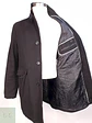 Abrigo Negro Kenneth Cole 55% Lana Talla L - Miniatura 8