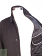 Abrigo Negro Kenneth Cole 55% Lana Talla L - Miniatura 9