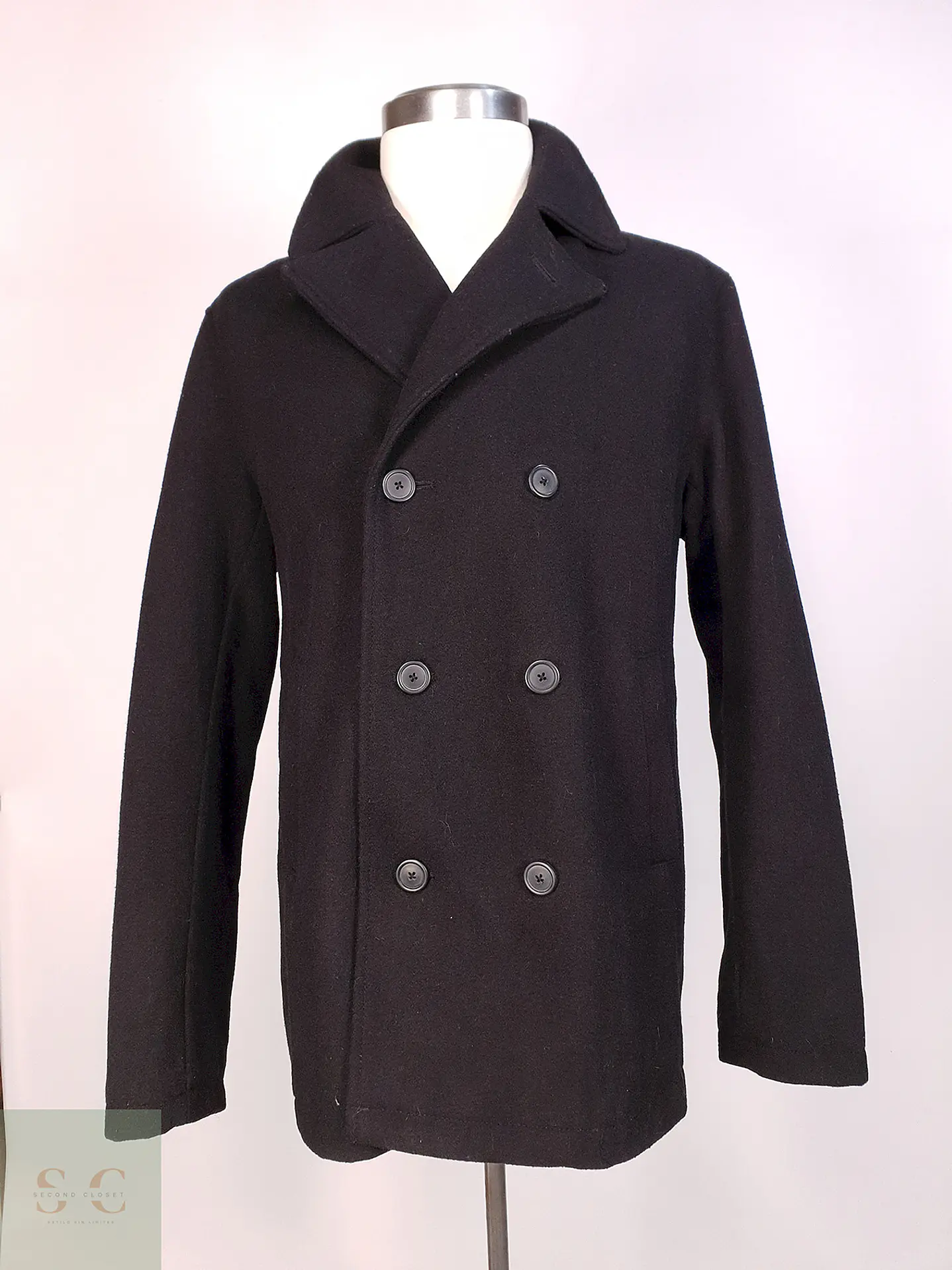 Marinero Negro Old Navy Lana Reciclada Talla L 1