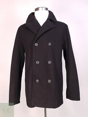 Marinero Negro Old Navy Lana Reciclada Talla L
