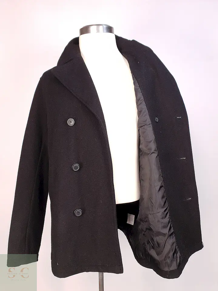 Marinero Negro Old Navy Lana Reciclada Talla L 8