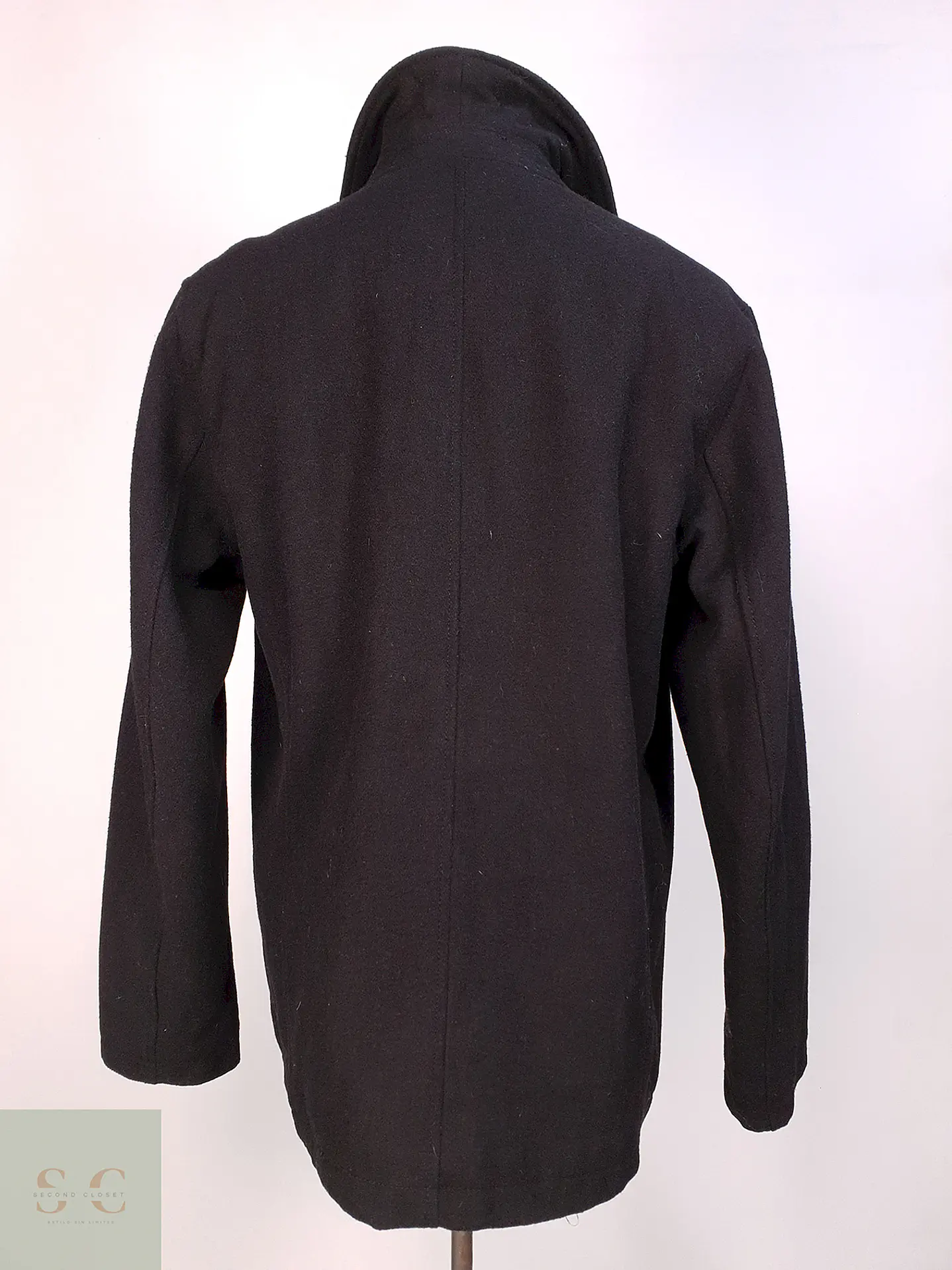 Marinero Negro Old Navy Lana Reciclada Talla L 9
