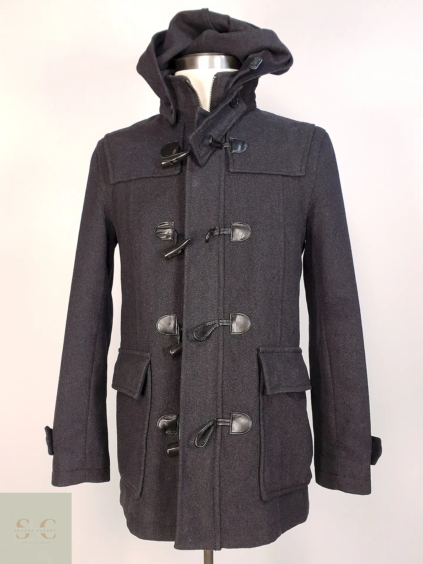 Montgomery Zara Man Plomo Azulado Talla M 1