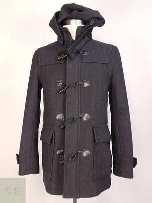 AbrigoMontgomery Zara Man Plomo Azulado Talla M