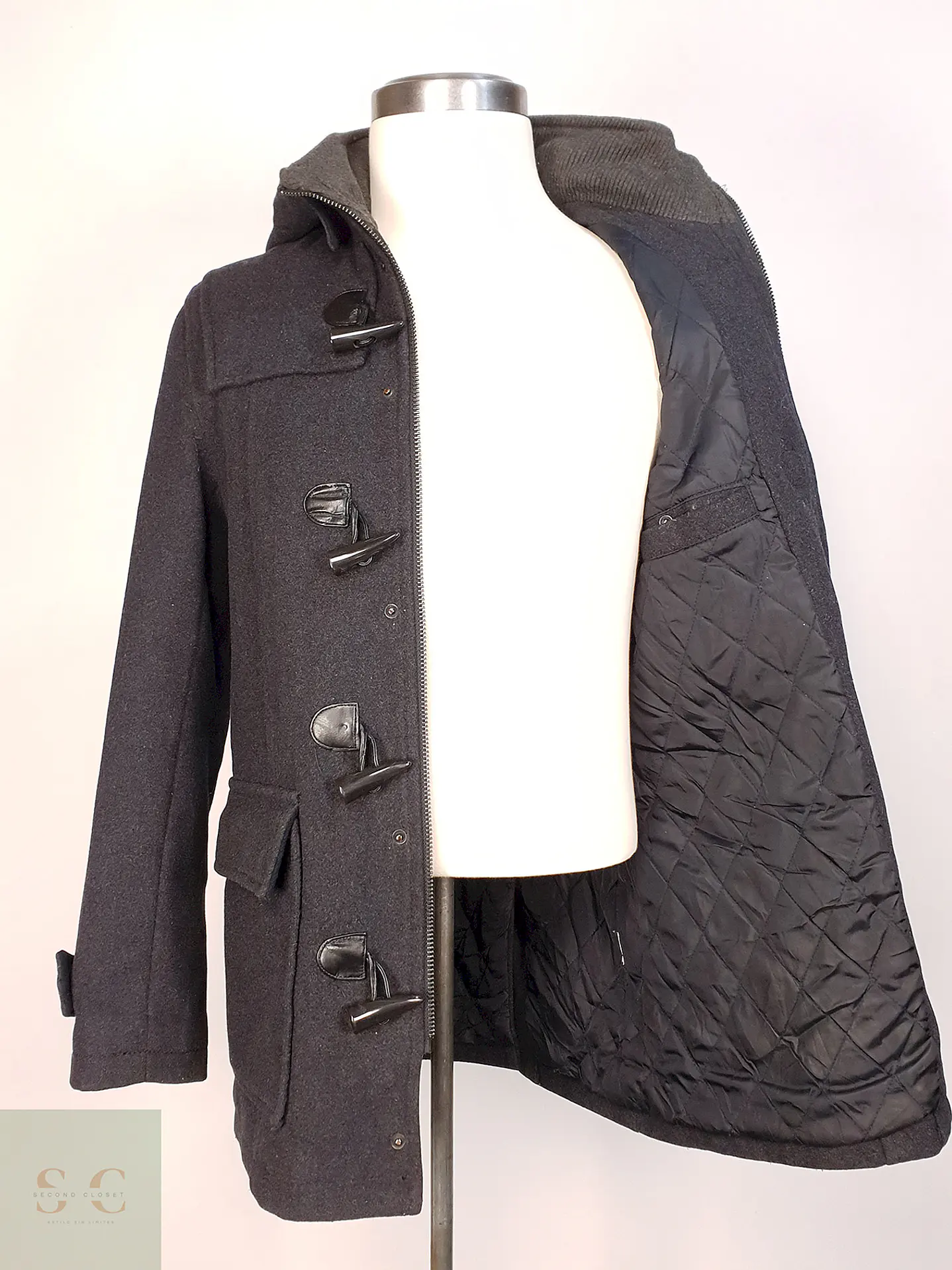 Montgomery Zara Man Plomo Azulado Talla M 8