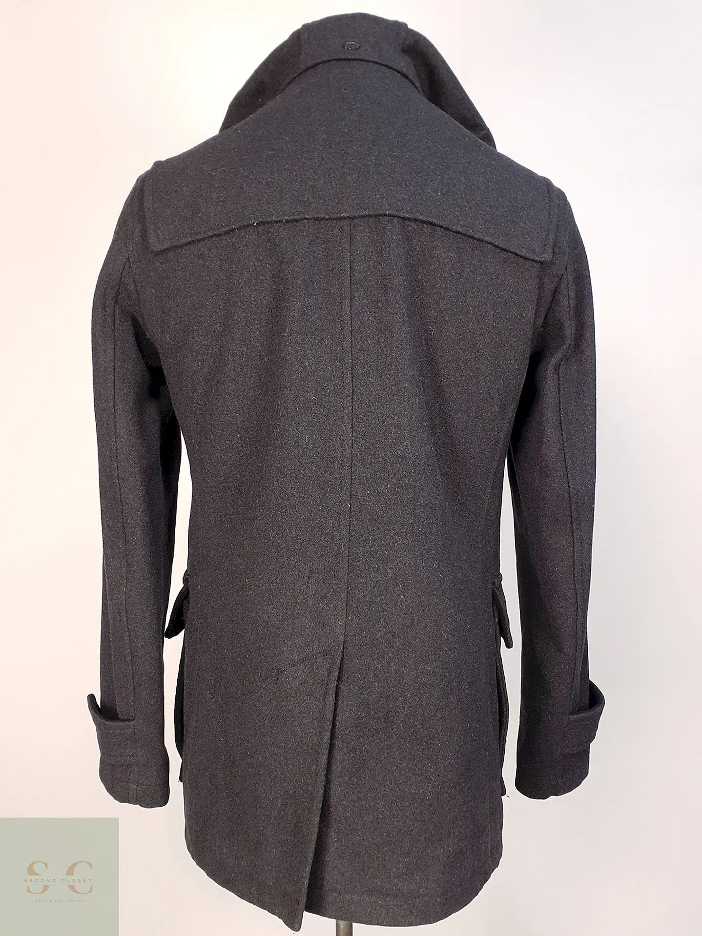 Montgomery Zara Man Plomo Azulado Talla M 11