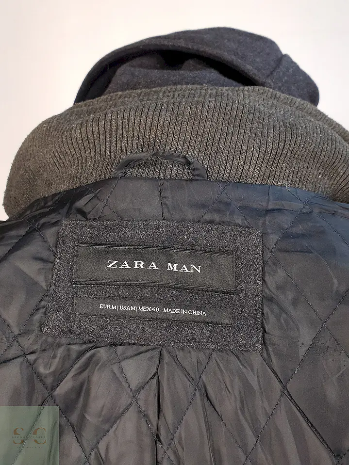 Montgomery Zara Man Plomo Azulado Talla M 14