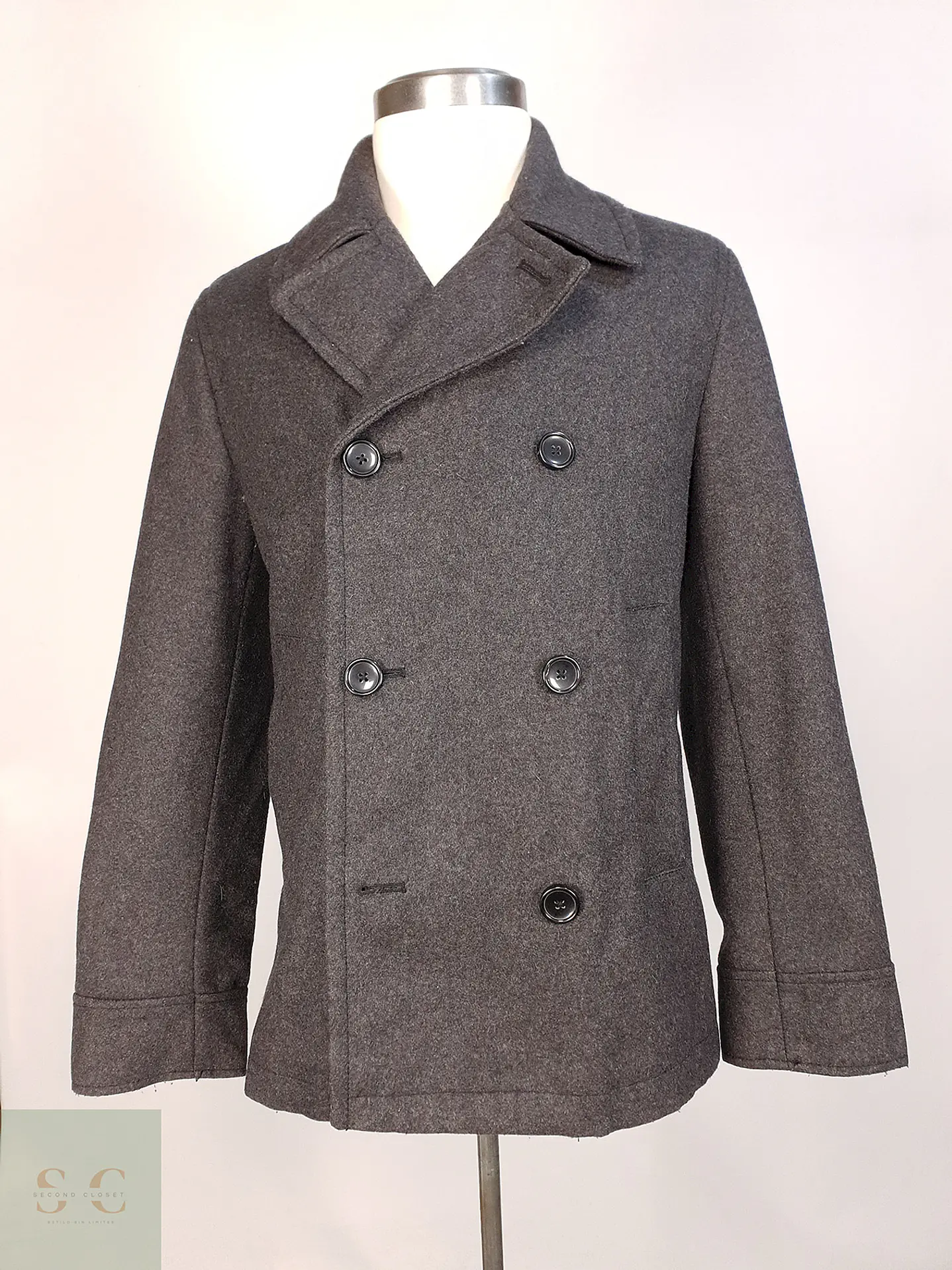 Marinero Plomo Merona 60% Lana Talla M 1