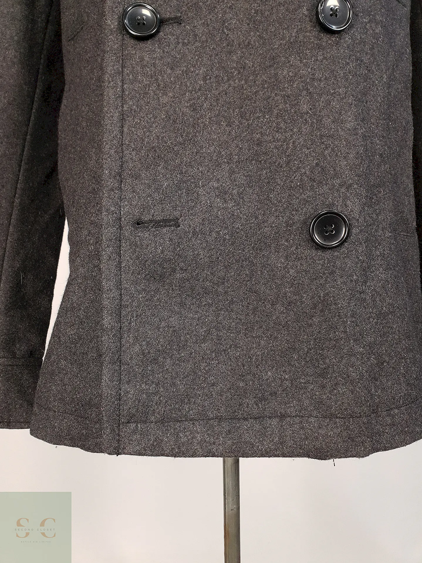 Marinero Plomo Merona 60% Lana Talla M 2