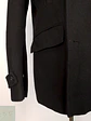 Abrigo Cruzado Negro H&M 70% Lana Talla M - Miniatura 2