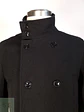 Abrigo Cruzado Negro H&M 70% Lana Talla M - Miniatura 6