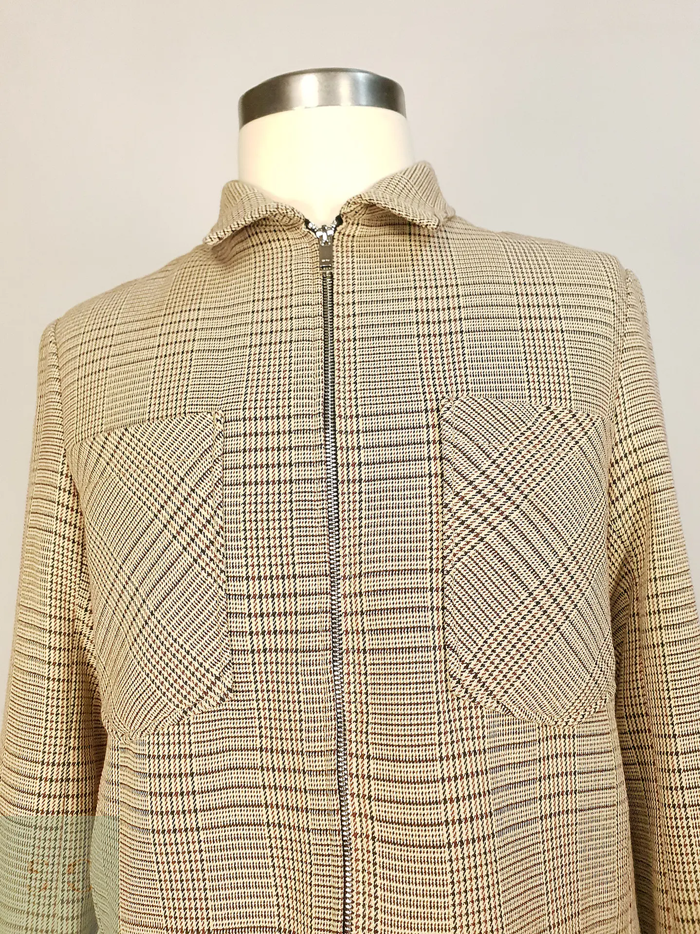 Chaqueta Zara Beige Talla M 3