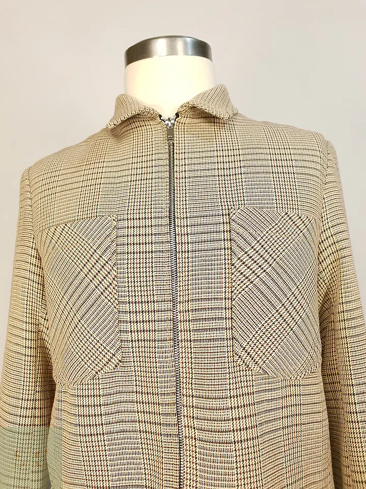 Chaqueta Zara Beige Talla M 3