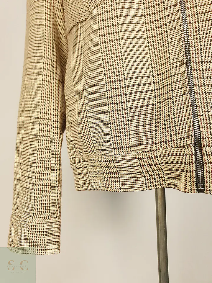 Chaqueta Zara Beige Talla M 4