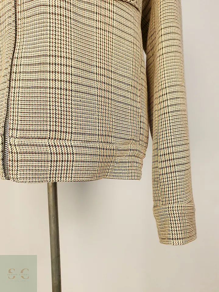 Chaqueta Zara Beige Talla M 5