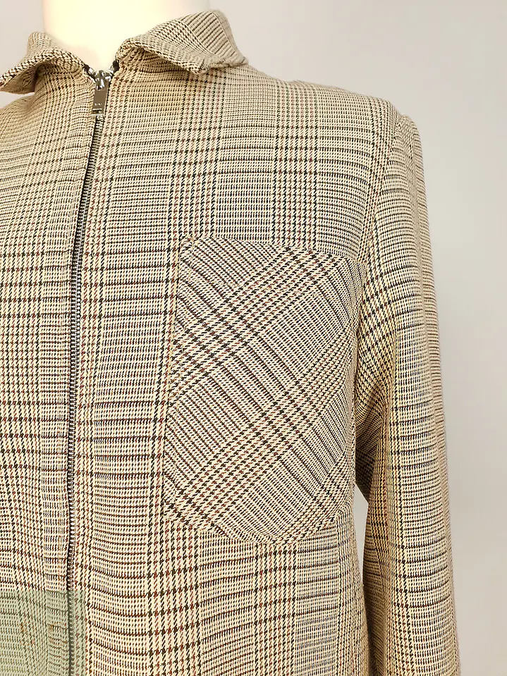 Chaqueta Zara Beige Talla M 6