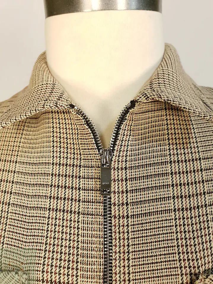 Chaqueta Zara Beige Talla M 7