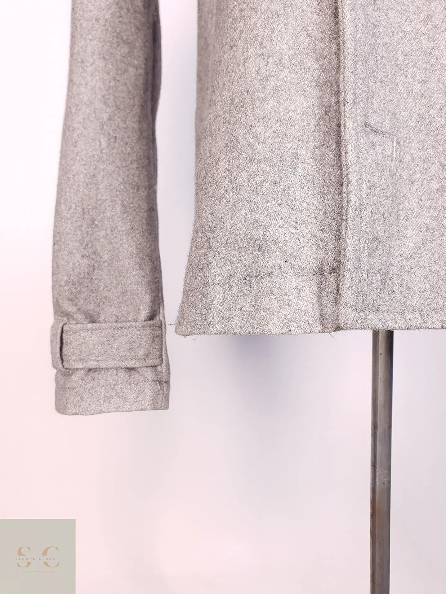 Marinero Gris H&M 60% Lana Talla XL 4