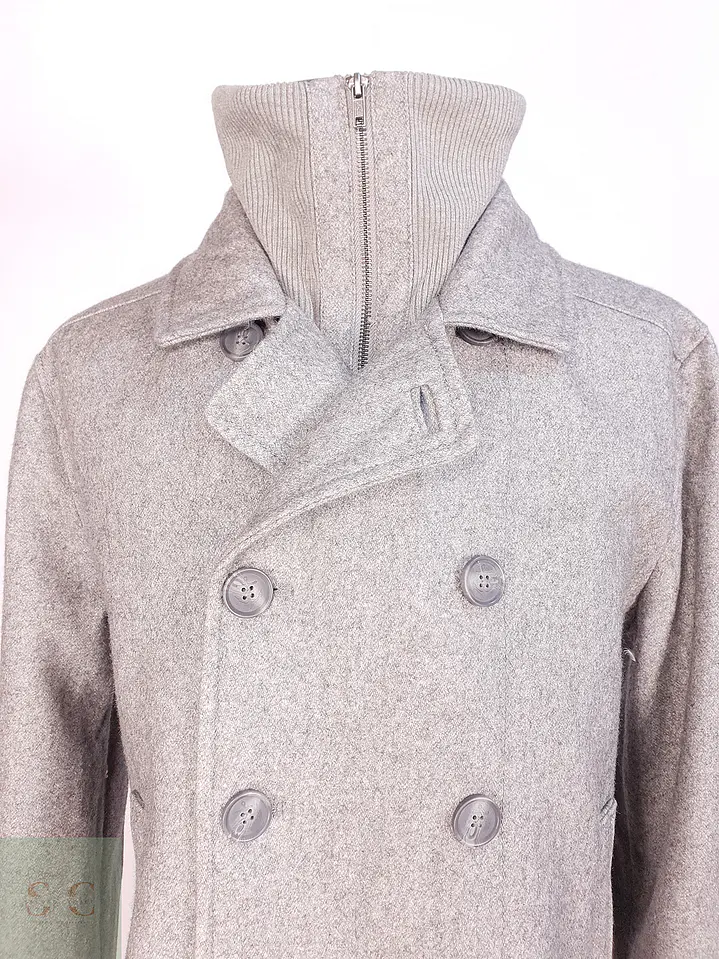 Marinero Gris H&M 60% Lana Talla XL 2