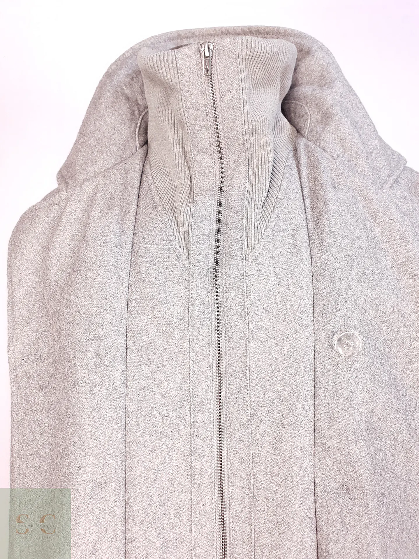 Marinero Gris H&M 60% Lana Talla XL 9