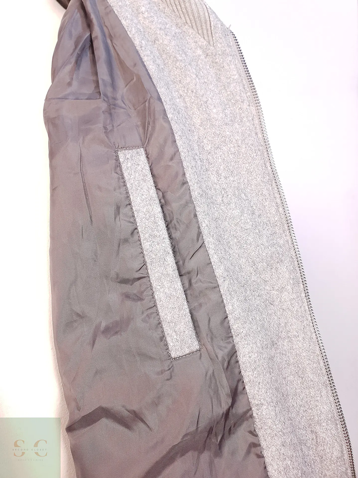 Marinero Gris H&M 60% Lana Talla XL 10