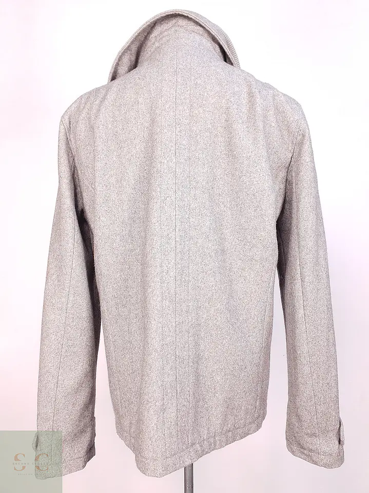 Marinero Gris H&M 60% Lana Talla XL 15