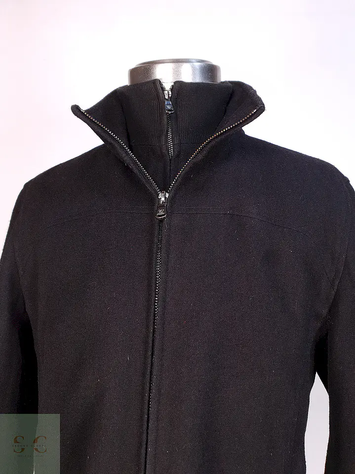 Marinero Negro Calvin Klein 50% Lana Talla M 5