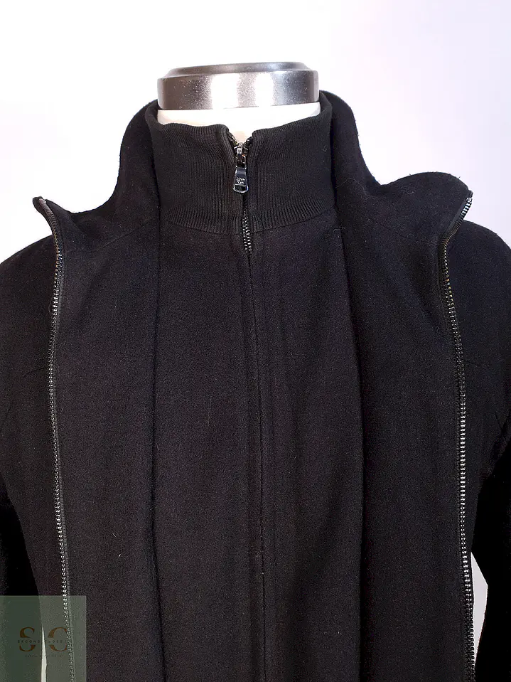 Marinero Negro Calvin Klein 50% Lana Talla M 8