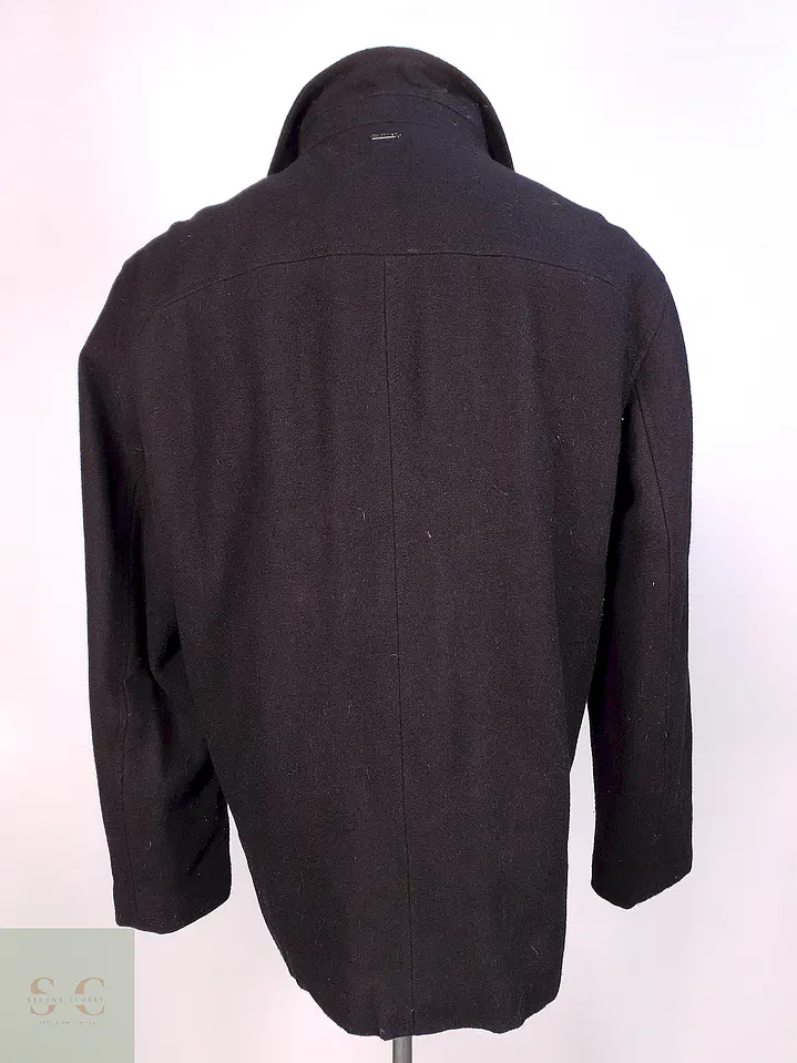 Marinero Negro Calvin Klein 50% Lana Talla M 12
