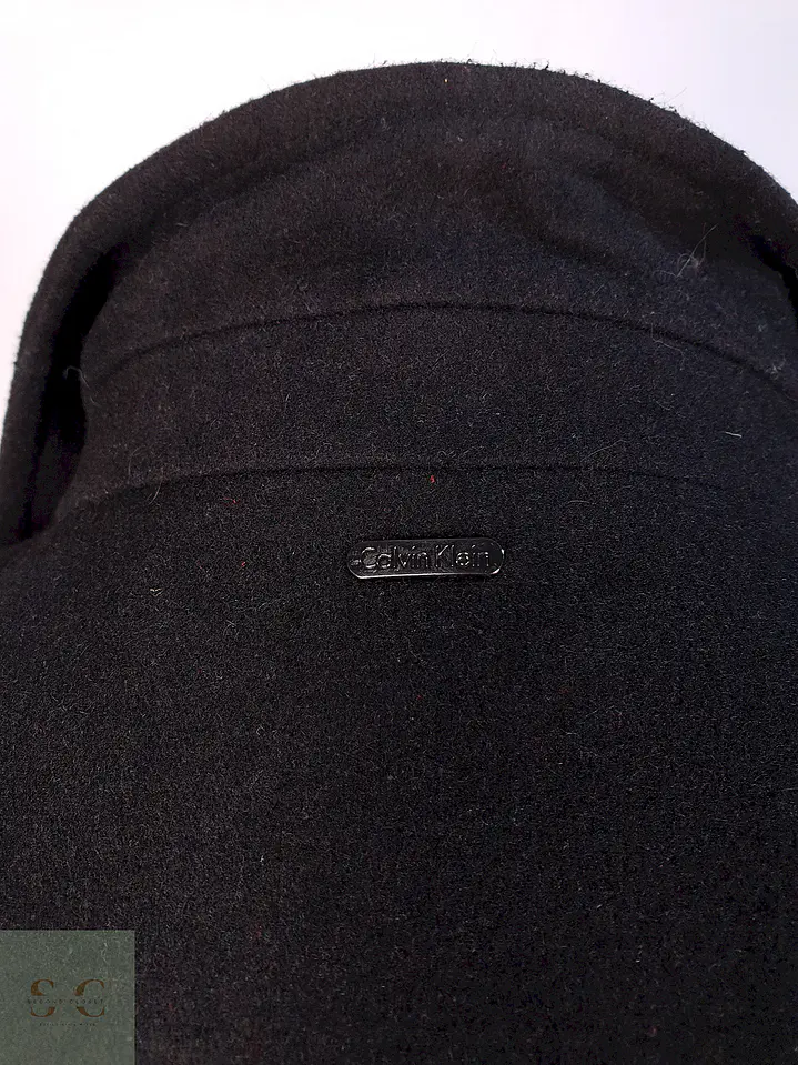 Marinero Negro Calvin Klein 50% Lana Talla M 13