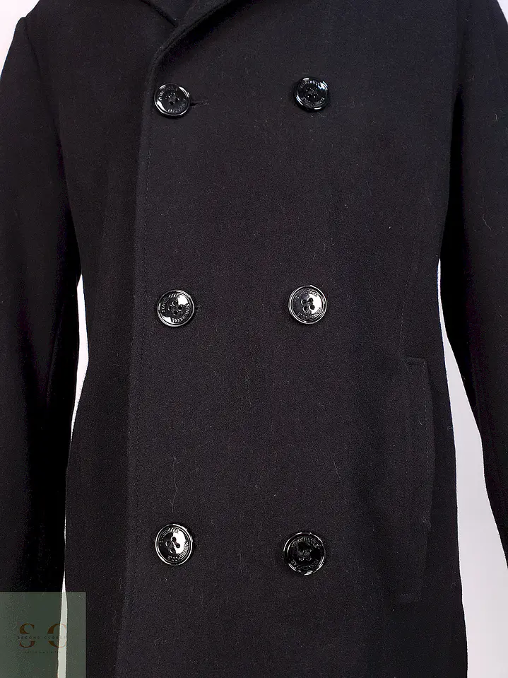 Marinero Negro Kenneth Cole 60% Lana Talla L 4