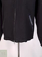Chaqueta Negra Roots Made in Canadá 75% Lana Detalles Cuero Talla L - Miniatura 3
