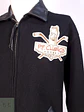 Chaqueta Negra Roots Made in Canadá 75% Lana Detalles Cuero Talla L - Miniatura 5