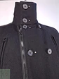Chaqueta Abrigo Prime Denim Brand Negro 50% Lana Talla SM - Miniatura 6