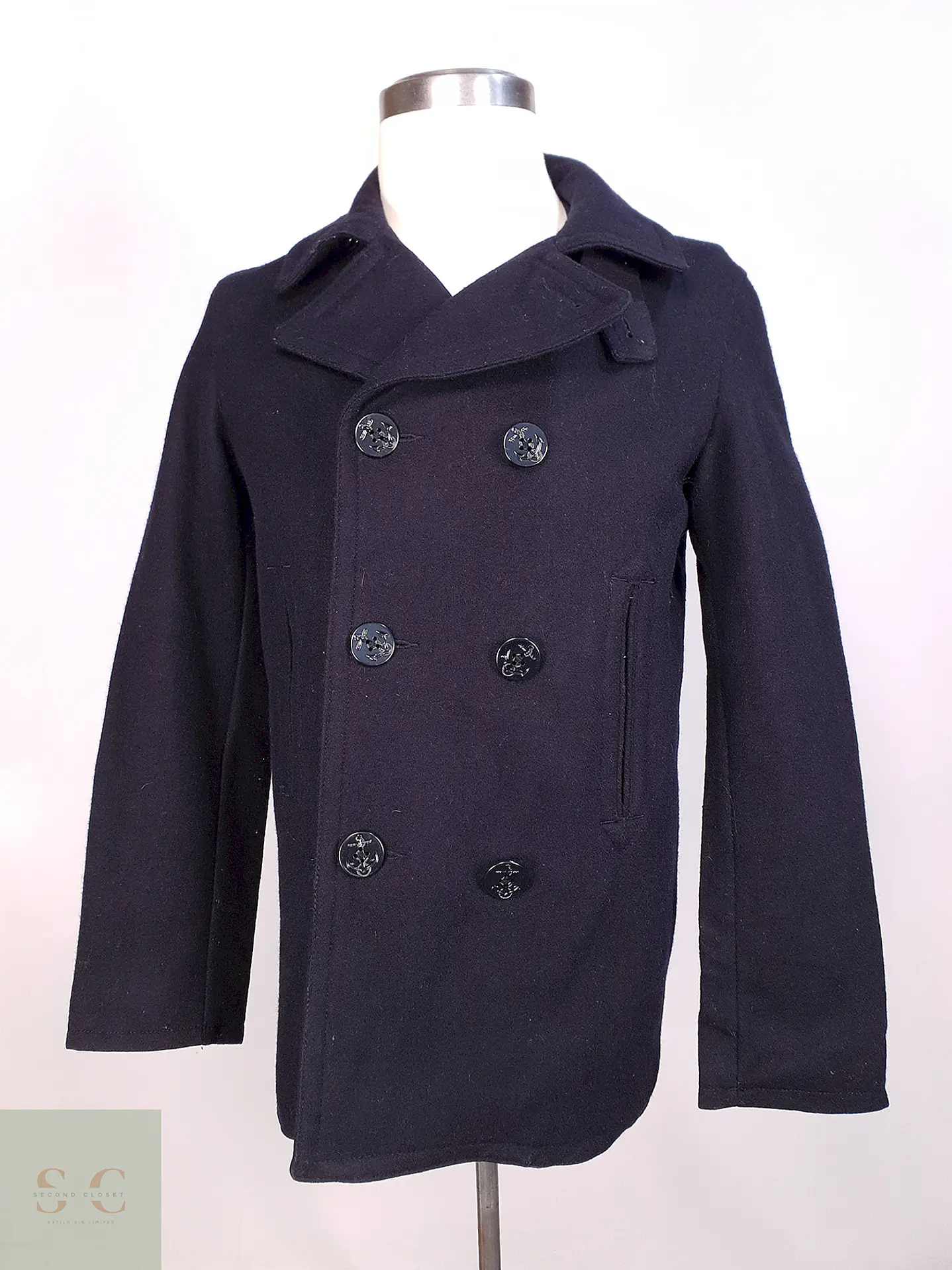 Marinero Azul Old Navy 70% Lana Talla SM 1