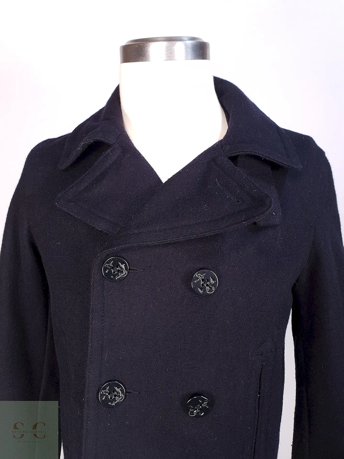 Marinero Azul Old Navy 70% Lana Talla SM 5