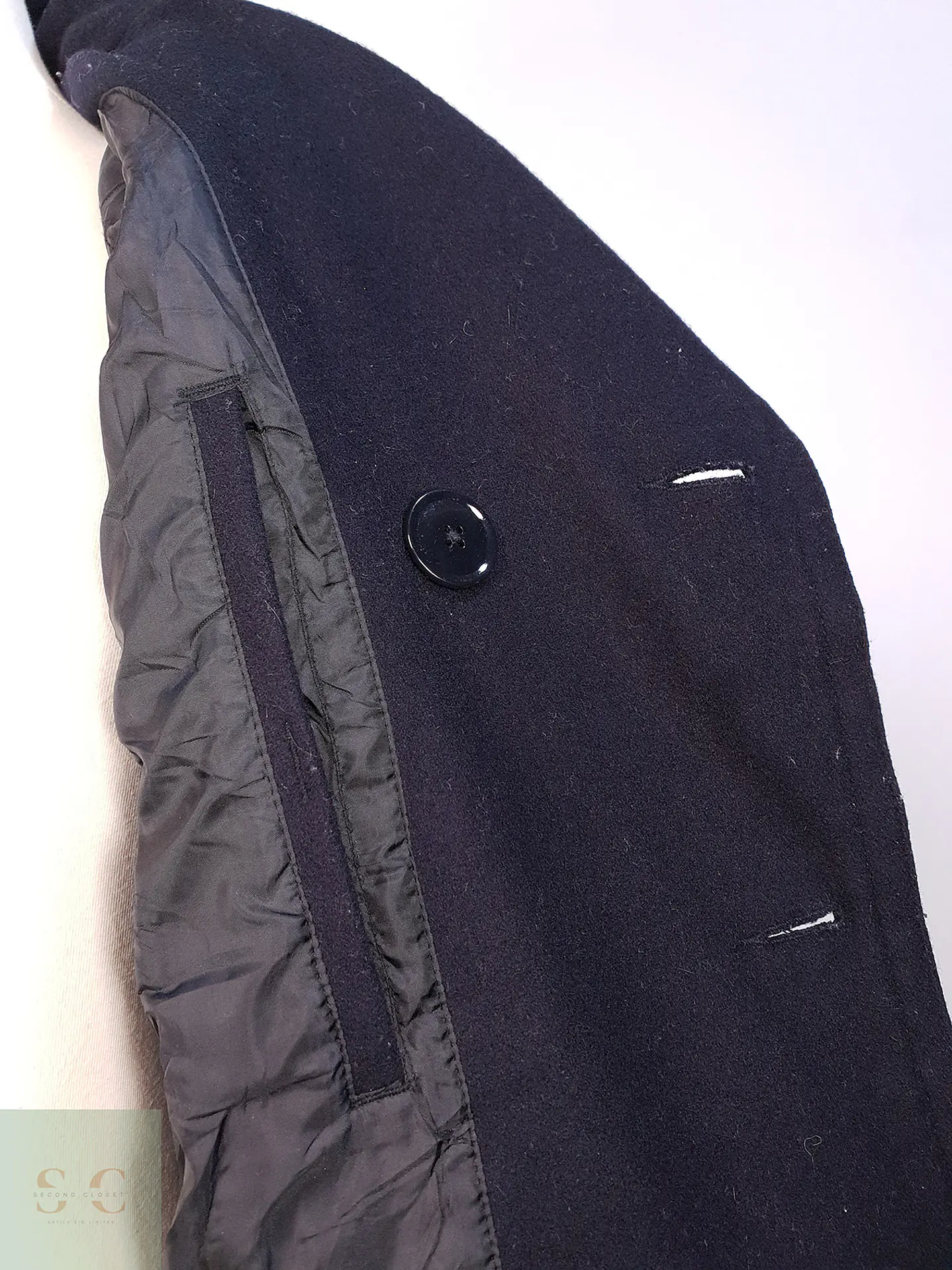 Marinero Azul Old Navy 70% Lana Talla SM 8