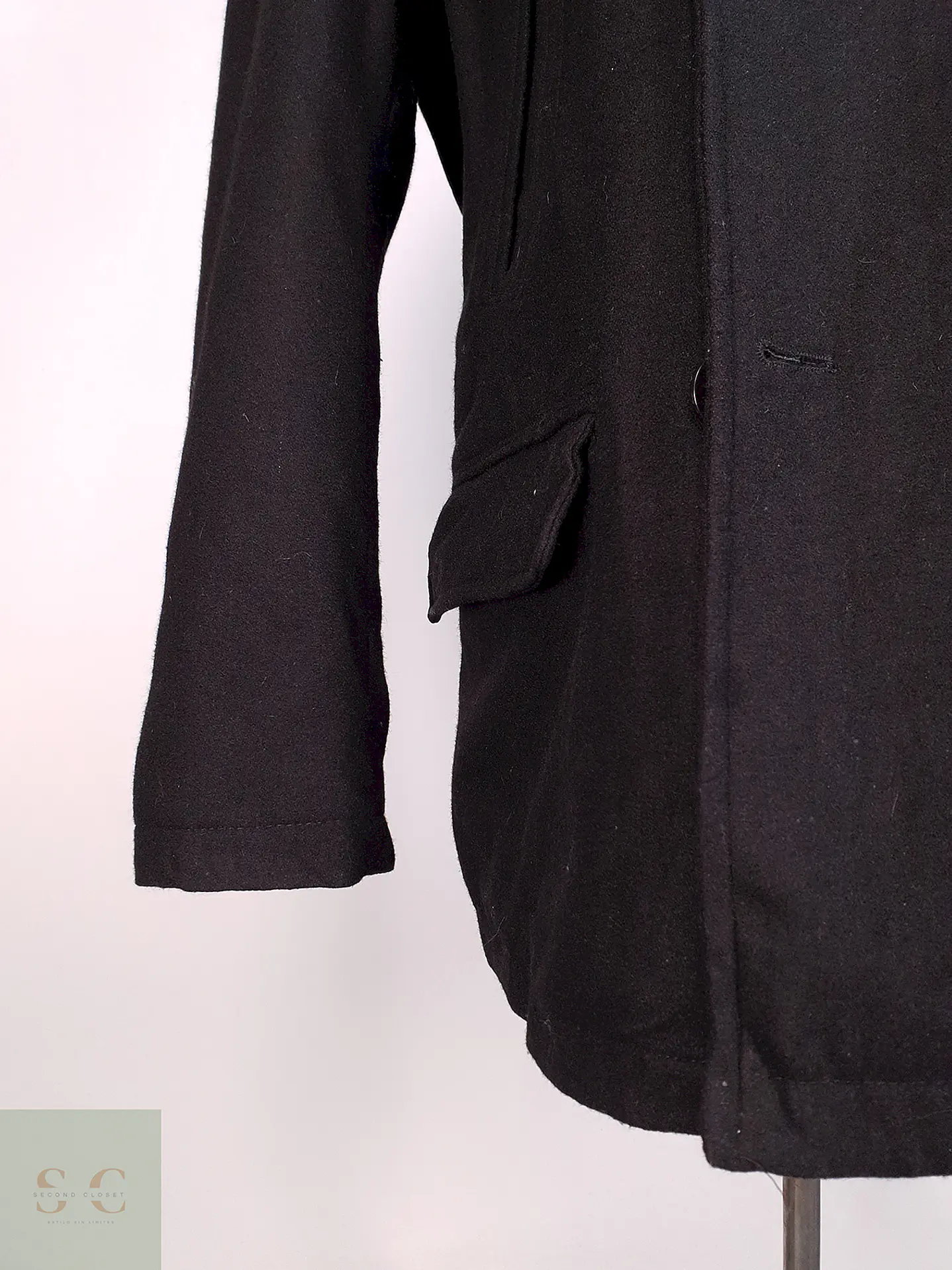 Marinero Negro Nautica 55% Lana Talla L 2