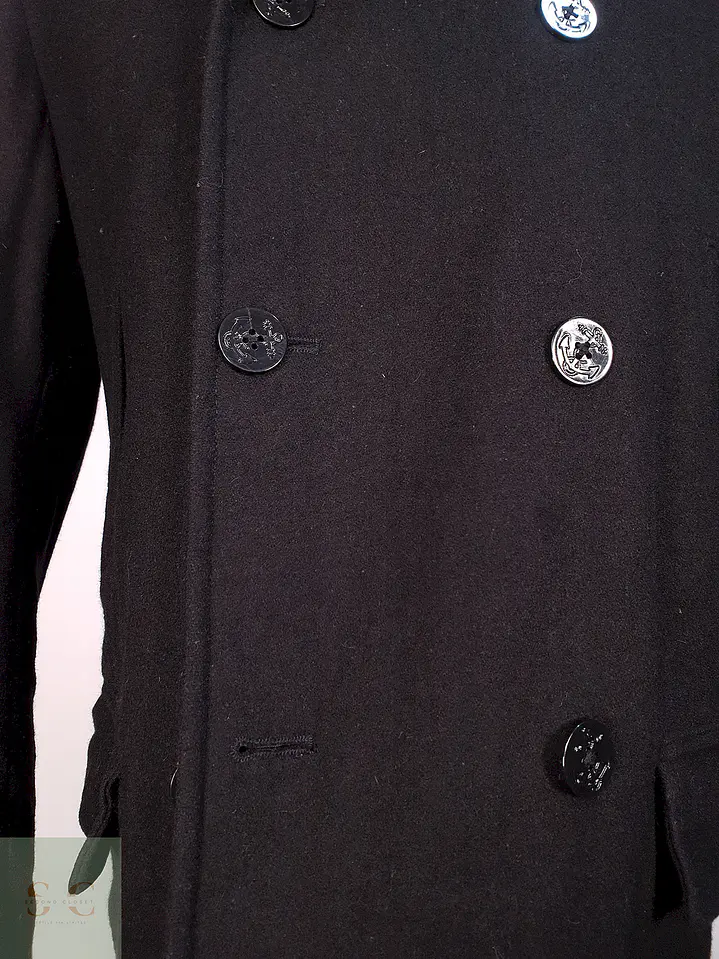 Marinero Negro Nautica 55% Lana Talla L 4